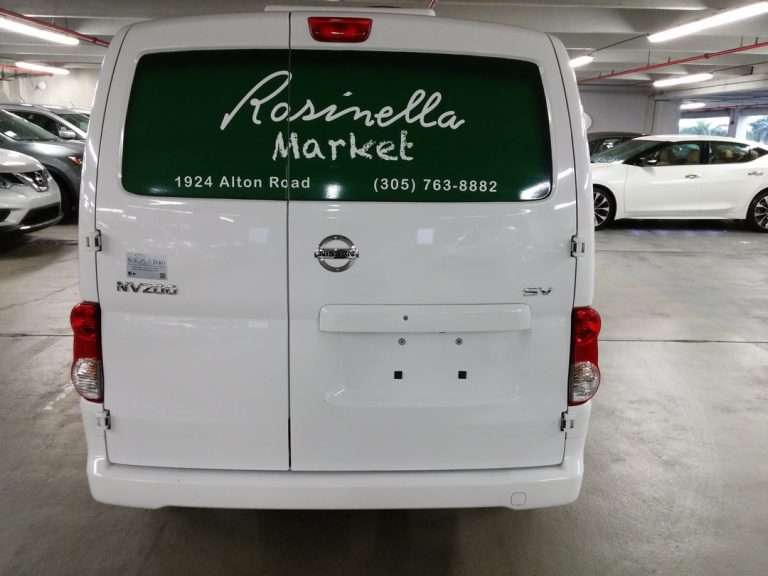Rosinella Market commercial vehicle lettering project, photo 4 of 4