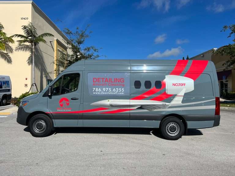 Clean Takeoff commercial vehicle lettering project, photo 4 of 7
