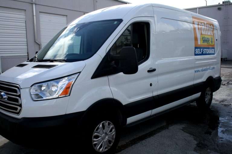 Value Store It commercial vehicle lettering project, photo 2 of 4