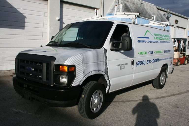 Patrick N. Flanagan & Associates commercial vehicle lettering project, photo 5 of 8