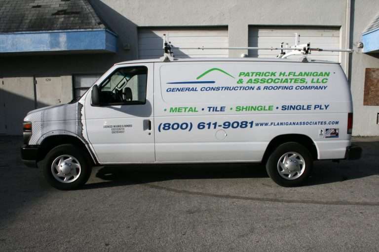 Patrick N. Flanagan & Associates commercial vehicle lettering project, photo 6 of 8