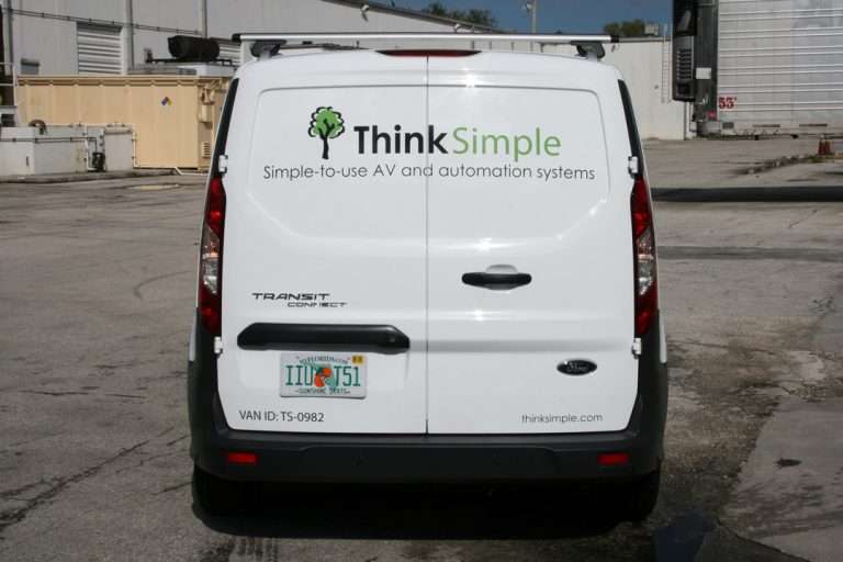 Think Simple commercial vehicle lettering project, photo 4 of 12