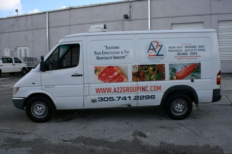 A22 Group INC commercial vehicle lettering project, photo 1 of 4