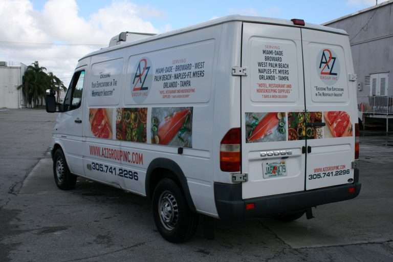 A22 Group INC commercial vehicle lettering project, photo 3 of 4