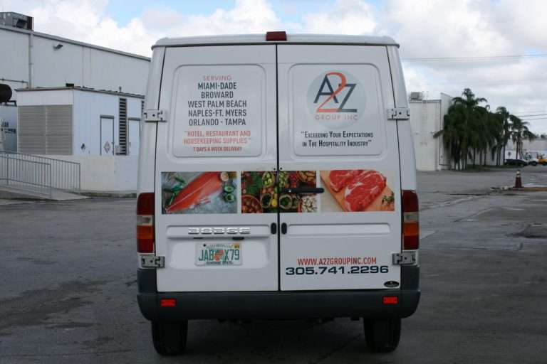 A22 Group INC commercial vehicle lettering project, photo 4 of 4