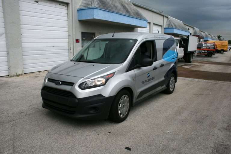 Seakeeper commercial vehicle lettering project, photo 2 of 4