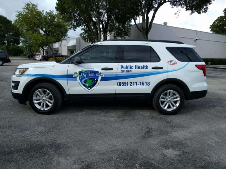BYO Planet commercial vehicle lettering project, photo 1 of 4