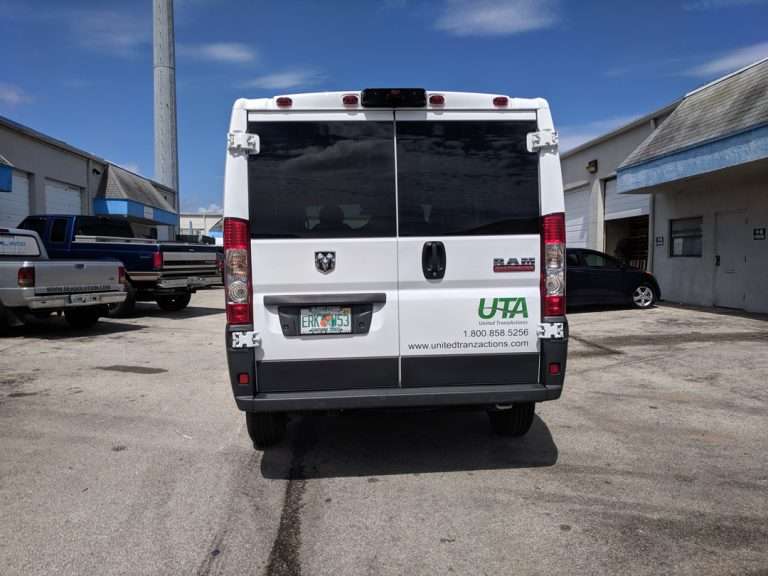 United Tranz Actions commercial vehicle lettering project, photo 4 of 4